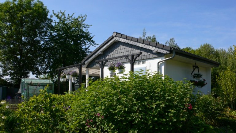 Modernes Kleingartenhaus